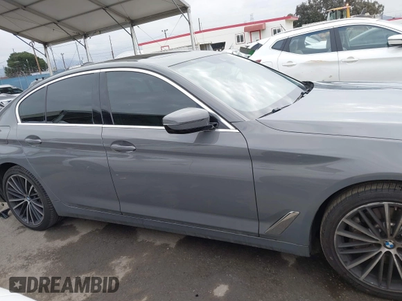 2021 BMW 5 Series 530i with VIN WBA53BH08MWX16268, listed as a IAAI auction lot 42065485 with 42,659 mi miles and . Bid and sale history available at DreamBid. Image 14.