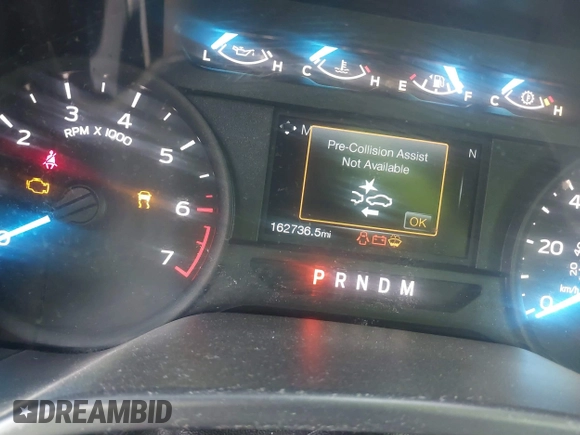 2020 Ford F-150 XL with VIN 1FTFX1E51LKF58027, listed as a IAAI auction lot 41207102 with 162,736 mi miles and . Bid and sale history available at DreamBid. Image 15.