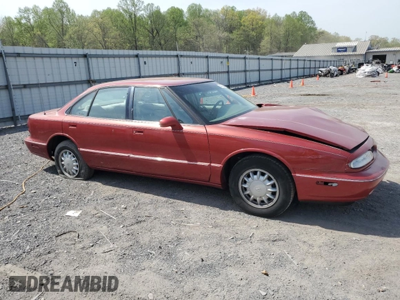 1998 Oldsmobile 88 LS z VIN 1G3HN52K2W4809677, wystawiony jako Copart lot #54331535 z przebiegiem 99 587 mil mil oraz Szkody całkowita. Historia ofert i sprzedaży dostępna na DreamBid. Obrazek 4.