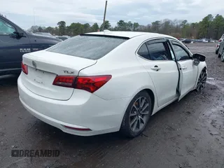 2017 Acura TLX V6 w/Technology Pkg with VIN 19UUB3F53HA001702, listed as a IAAI auction lot 41929371 with 85,086 mi miles. Bid and sale history available at carsss.com. Image 4.