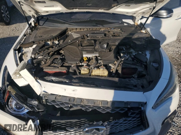 2018 Infiniti Q50 3.0t LUXE with VIN JN1EV7AP7JM360648, listed as a Copart auction lot 88972065 with 87,567 mi miles and Salvage Title. Bid and sale history available at carsss.com. Image 11.