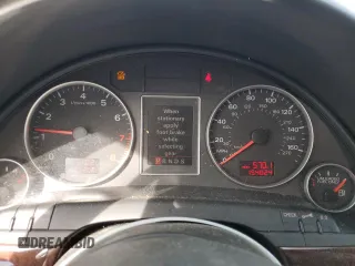 2005 Audi A4 3.2L with VIN WAUDG68E35A423413, listed as a Copart auction lot 72881194 with 154,024 mi miles and Salvage Title. Bid and sale history available at carsss.com. Image 9.