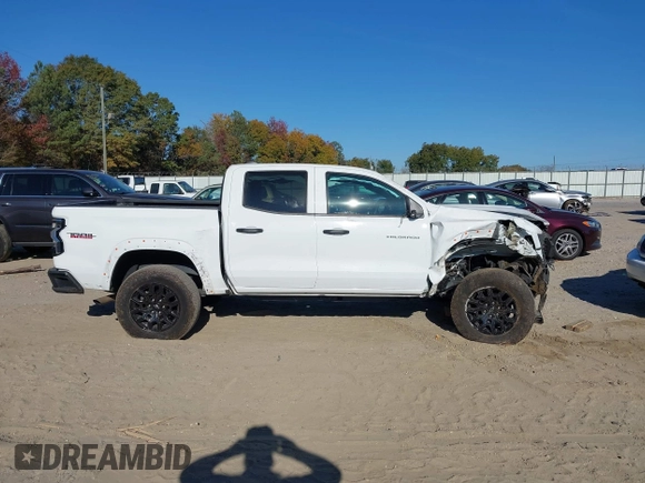 2023 Chevrolet Colorado 4WD Trail Boss with VIN 1GCPTEEK9P1245719, listed as a IAAI auction lot 40695339 with Not Provided miles. Bid and sale history available at carsss.com. Image 12.