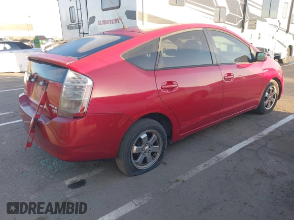 2007 Toyota Prius with VIN JTDKB20U977601684, listed as a IAAI auction lot 42087741 with 1 mi miles. Bid and sale history available at carsss.com. Image 4.