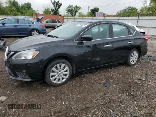 2017 Nissan Sentra SV with VIN 3N1AB7APXHY232158, listed as a Copart auction lot 57902565 with 103,349 mi miles and Salvage title. Bid and sale history available at DreamBid. Image 1.