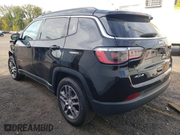 2020 Jeep Compass Latitude with VIN 3C4NJDBB2LT251702, listed as a Copart auction lot 72506304 with 94,675 mi miles and Clean Title. Bid and sale history available at DreamBid. Image 2.