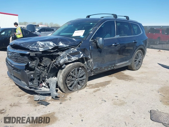 2020 Kia Telluride SX with VIN 5XYP5DHC6LG089979, listed as a IAAI auction lot 41865350 with 79,185 mi miles and . Bid and sale history available at DreamBid. Image 16.
