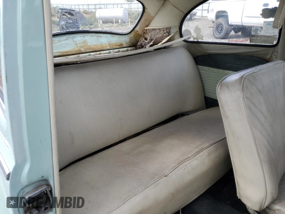 1964 Volkswagen Beetle with VIN 6441255, listed as a Copart auction lot 56974525 with 2,403 mi miles and Salvage title. Bid and sale history available at DreamBid. Image 10.
