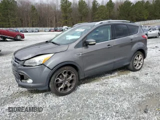 2013 Ford Escape Titanium с VIN 1FMCU9J90DUD62911, выставлен на аукционе Copart как лот 47823575 с пробегом 129 247 миль миль и Списание • Salvage title. История ставок и продаж доступна на DreamBid. Изображение 1.