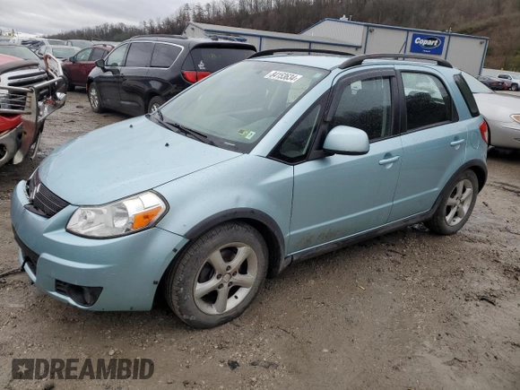 2009 Suzuki SX4 Man AWD with VIN JS2YB413796204498, listed as a Copart auction lot 84153634 with 137,095 mi miles and Salvage Title. Bid and sale history available at carsss.com. Image 1.