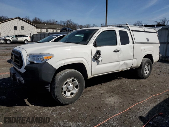 2022 Toyota Tacoma SR с VIN 3TYRX5GN6NT044336, выставлен на аукционе Copart как лот 48828865 с пробегом 53 384 миль миль и Списание • Salvage title. История ставок и продаж доступна на DreamBid. Изображение 1.
