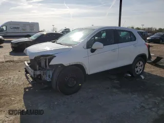 2016 Chevrolet Trax LS z VIN 3GNCJKSB5GL267384, wystawiony jako Copart lot #52670285 z przebiegiem 206 071 mil mil oraz Szkoda całkowita • Salvage title. Historia ofert i sprzedaży dostępna na DreamBid. Obrazek 1.