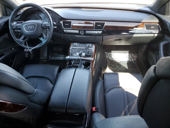 2014 Audi A8 4.0T с VIN WAUR2AFDXEN005361, выставлен на аукционе Copart как лот 46828285 с пробегом 106 984 миль миль и Списание • Salvage title. История ставок и продаж доступна на DreamBid. Изображение 8.