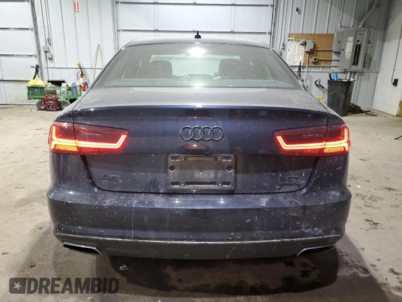 2018 Audi A6 Premium with VIN WAUF8AFC4JN112974, listed as a Copart auction lot 88779725 with 61,977 mi miles and Salvage Title. Bid and sale history available at carsss.com. Image 6.