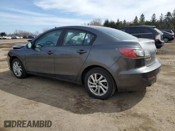 2012 Mazda 3 i Sport with VIN JM1BL1UFXC1577881, listed as a Copart auction lot 50912085 with 230,436 mi miles and Salvage Title. Bid and sale history available at DreamBid. Image 2.