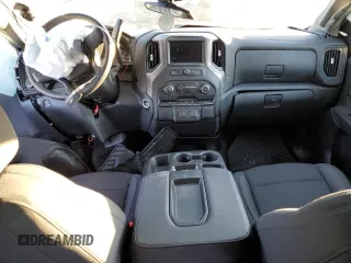 2024 Chevrolet Silverado 1500 Custom with VIN 1GCPDBEK0RZ131799, listed as a Copart auction lot 43352805 with Not Provided miles and Salvage Title. Bid and sale history available at DreamBid. Image 8.