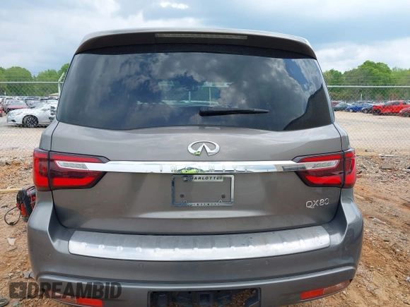 2019 Infiniti QX80 Luxe z VIN JN8AZ2NF2K9681574, wystawiony jako IAAI lot #41987298 z przebiegiem 123 931 mil mil oraz . Historia ofert i sprzedaży dostępna na DreamBid. Obrazek 15.
