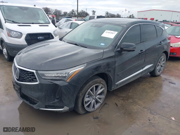 2023 Acura RDX w/Technology Package with VIN 5J8TC1H58PL004902, listed as a IAAI auction lot 41464867 with 11,970 mi miles. Bid and sale history available at carsss.com. Image 17.