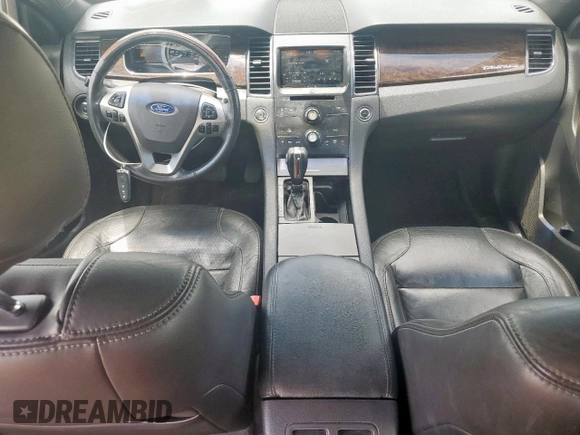 2015 Ford Taurus Limited with VIN 1FAHP2F87FG114302, listed as a Copart auction lot 62407335 with 162,107 mi miles and Salvage title. Bid and sale history available at DreamBid. Image 8.