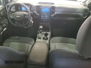 2024 Ford Ranger XLT with VIN 1FTER4HH0RLE39367, listed as a Copart auction lot 43807975 with 2,217 mi miles and Salvage Title. Bid and sale history available at carsss.com. Image 8.