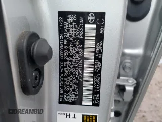 2022 Toyota Prius L Eco with VIN JTDKAMFU0N3188919, listed as a Copart auction lot 47249175 with 32,122 mi miles and Salvage Title. Bid and sale history available at carsss.com. Image 14.