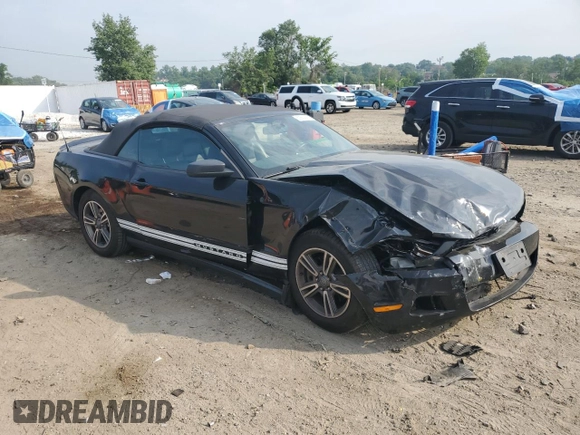 2011 Ford Mustang V6 with VIN 1ZVBP8EMXB5143569, listed as a Copart auction lot 60563695 with 233,975 mi miles and Salvage title. Bid and sale history available at DreamBid. Image 4.