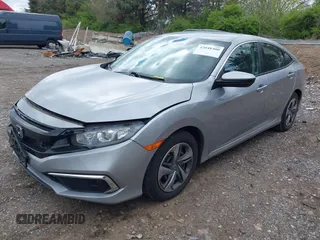 2019 Honda Civic LX with VIN 2HGFC2F61KH509233, listed as a IAAI auction lot 42048400 with 37,368 mi miles and . Bid and sale history available at DreamBid. Image 2.
