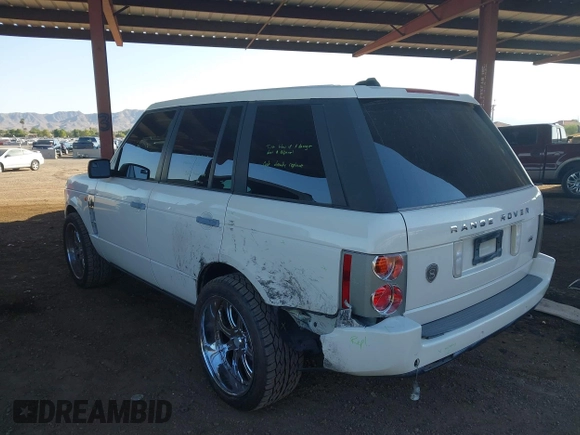 2005 Land Rover Range Rover with VIN SALMF11475A194253, listed as a IAAI auction lot 40581773 with 191,998 mi miles and . Bid and sale history available at DreamBid. Image 3.