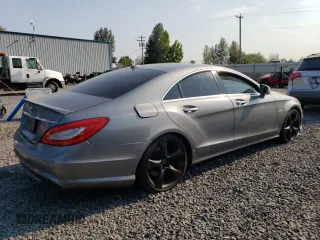 2012 Mercedes-Benz CLS-Class CLS 550 with VIN WDDLJ7DB8CA014201, listed as a Copart auction lot 66728764 with 92,854 mi miles and Salvage Title. Bid and sale history available at carsss.com. Image 3.