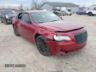 2013 Chrysler 300 with VIN 2C3CCAKG5DH743974, listed as a IAAI auction lot 41908329 with 111,835 mi miles. Bid and sale history available at carsss.com. Image 1.