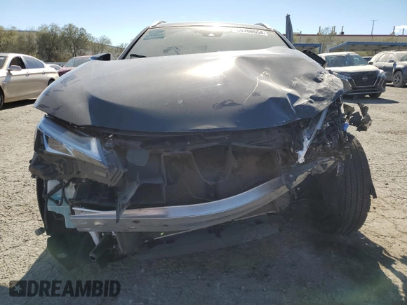 2022 Lexus UX 250h F Sport with VIN JTHE9JBH8N2055567, listed as a Copart auction lot 80708554 with 34,161 mi miles and Salvage Title. Bid and sale history available at DreamBid. Image 5.