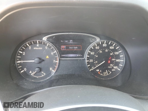 2017 Nissan Pathfinder Platinum with VIN 5N1DR2MM5HC907722, listed as a Copart auction lot 61256935 with 155,020 mi miles and Salvage title. Bid and sale history available at DreamBid. Image 9.