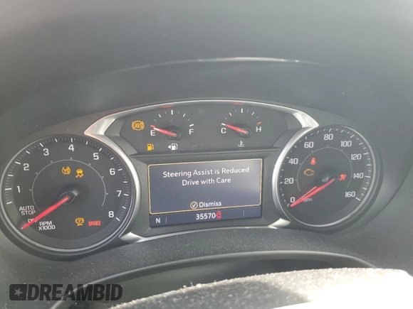 2019 GMC Terrain SLE z VIN 3GKALMEVXKL270256, wystawiony jako Copart lot #59567055 z przebiegiem 35 570 mil mil oraz Nie do naprawy • Non repairable. Historia ofert i sprzedaży dostępna na DreamBid. Obrazek 9.