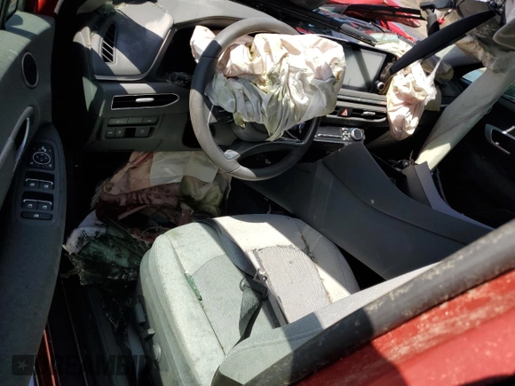 2020 Hyundai Sonata SEL z VIN 5NPEF4JA5LH024661, wystawiony jako Copart lot #56717715 z przebiegiem Nie podano mil oraz Nie do naprawy. Historia ofert i sprzedaży dostępna na DreamBid. Obrazek 8.