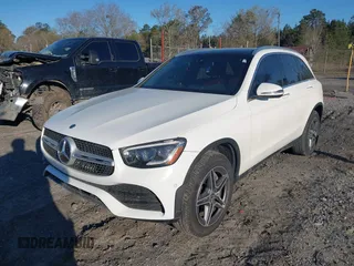 2022 Mercedes-Benz GLC with VIN W1N0G8DB9NG020664, listed as a IAAI auction lot 41816562 with 53,413 mi miles. Bid and sale history available at carsss.com. Image 6.