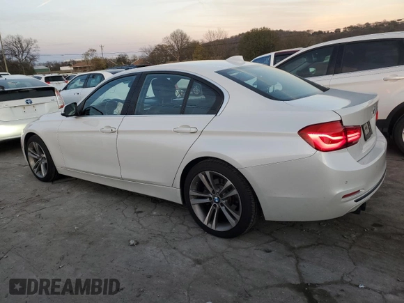 2017 BMW 3 Series 330i with VIN WBA8B9G51HNU50710, listed as a Copart auction lot 81289874 with 141,996 mi miles and Salvage Title. Bid and sale history available at carsss.com. Image 2.