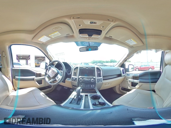 2015 Ford F-150 XL with VIN 1FTEW1CG5FKE08624, listed as a Copart auction lot 60282835 with 141,751 mi miles and Salvage title. Bid and sale history available at DreamBid. Image 15.