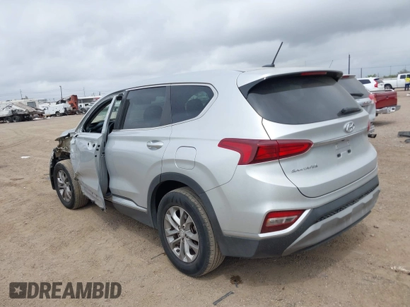 2019 Hyundai Santa Fe SE z VIN 5NMS23AD4KH046066, wystawiony jako IAAI lot #41880900 z przebiegiem 45 220 mil mil oraz . Historia ofert i sprzedaży dostępna na DreamBid. Obrazek 15.