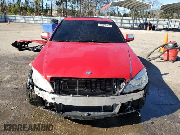 2008 Mercedes-Benz C 350 Sport with VIN WDDGF56X58R040330, listed as a Copart auction lot 86810664 with 78,455 mi miles and Salvage Title. Bid and sale history available at DreamBid. Image 5.