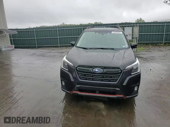 2023 Subaru Forester Special Sports with VIN JF2SKAJC6PH516491, listed as a Copart auction lot 55936455 with 17,802 mi miles and Salvage title. Bid and sale history available at DreamBid. Image 14.