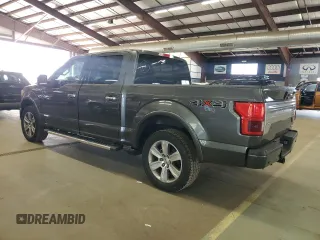 2018 Ford F-150 XL with VIN 1FTEW1EG1JFA53305, listed as a Copart auction lot 55466995 with 213,217 mi miles and Clean Title. Bid and sale history available at carsss.com. Image 2.