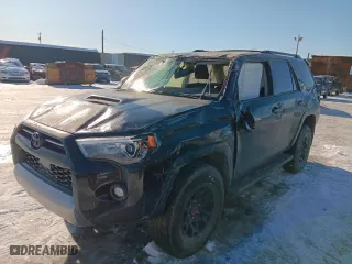 2023 Toyota 4Runner TRD Off Road with VIN JTEPU5JR0P6138475, listed as a Copart auction lot 50143525 with 17,187 mi miles and Clean Title. Bid and sale history available at carsss.com. Image 1.