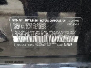 2016 Mitsubishi Lancer ES with VIN JA32U2FU4GU009420, listed as a Copart auction lot 74225654 with 120,657 mi miles and Salvage Title. Bid and sale history available at DreamBid. Image 12.