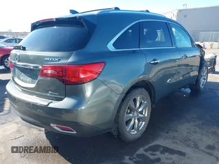 2016 Acura MDX w/Advance with VIN 5FRYD4H9XGB009333, listed as a IAAI auction lot 41799106 with 143,192 mi miles. Bid and sale history available at carsss.com. Image 4.