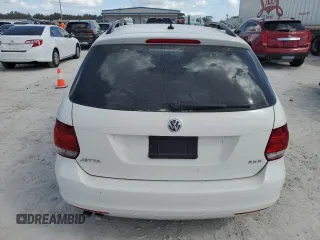 2014 Volkswagen Jetta SportWagen S with VIN 3VWPP7AJ3EM602242, listed as a Copart auction lot 75044534 with 61,559 mi miles and Non Repairable. Bid and sale history available at carsss.com. Image 6.