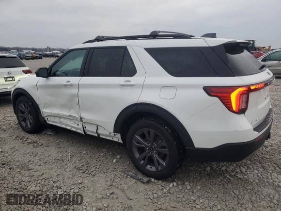 2025 Ford Explorer Active with VIN 1FMUK8DH2SGA06527, listed as a Copart auction lot 85499964 with 1,106 mi miles and Clean Title. Bid and sale history available at carsss.com. Image 2.
