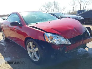 2007 Pontiac G6 GT with VIN 1G2ZH36N874105462, listed as a IAAI auction lot 41982223 with 140,921 mi miles. Bid and sale history available at carsss.com. Image 1.