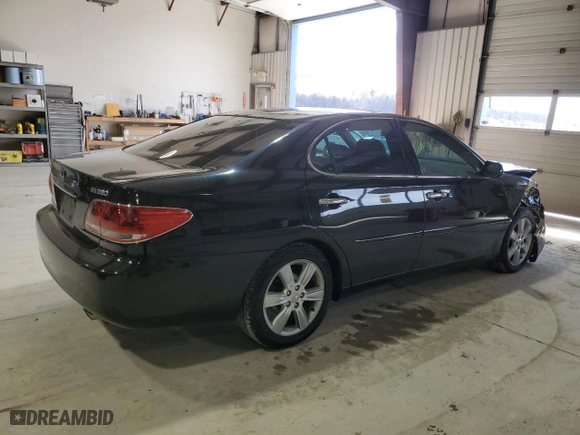2005 Lexus ES 330 with VIN JTHBA30G055130101, listed as a Copart auction lot 49487475 with NaN miles and Salvage Title. Bid and sale history available at carsss.com. Image 3.