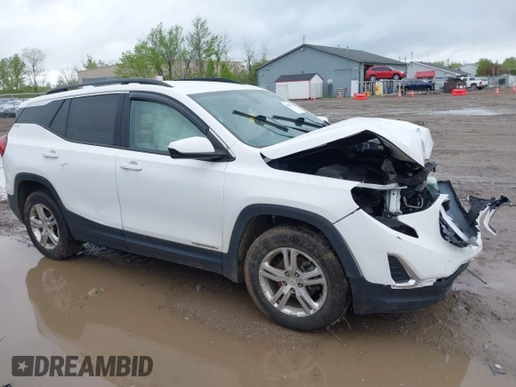 2020 GMC Terrain SLE with VIN 3GKALMEV8LL178936, listed as a IAAI auction lot 42209716 with 87,944 mi miles and . Bid and sale history available at DreamBid. Image 13.