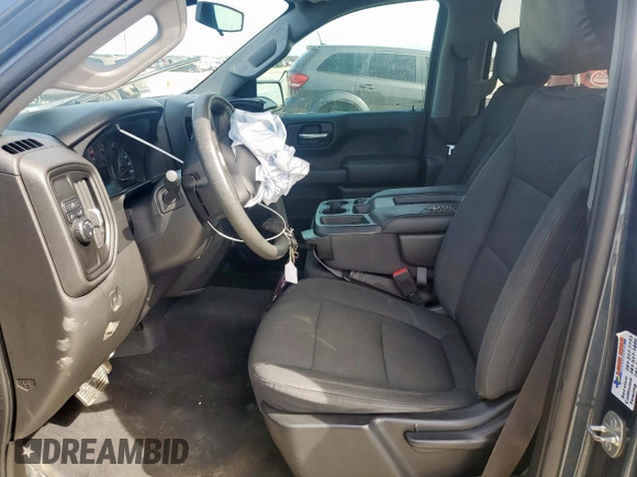 2020 Chevrolet Silverado 1500 Custom with VIN 3GCPWBEF5LG115070, listed as a Copart auction lot 47056915 with 124,087 mi miles and Clean Title. Bid and sale history available at carsss.com. Image 7.